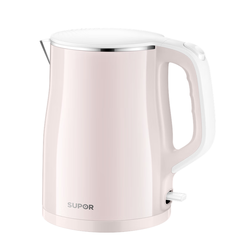 苏泊尔(SUPOR)1.5升304不锈钢内胆1500W大功率双层隔热防烫电水壶SW-15S03A高清大图