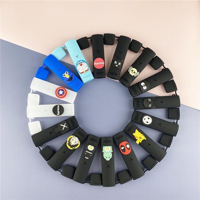 黑紫光面yooz一二代挂绳适用于丫ooz柚子硅胶套保护套yoooz一代二代