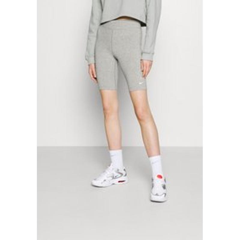 Nike女款运动弹力透气健身体操裤 skinny fit 短款 marl 拼色 jogger高清大图