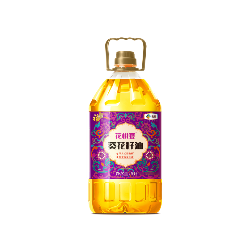 福临门花悦宴葵花籽油5L