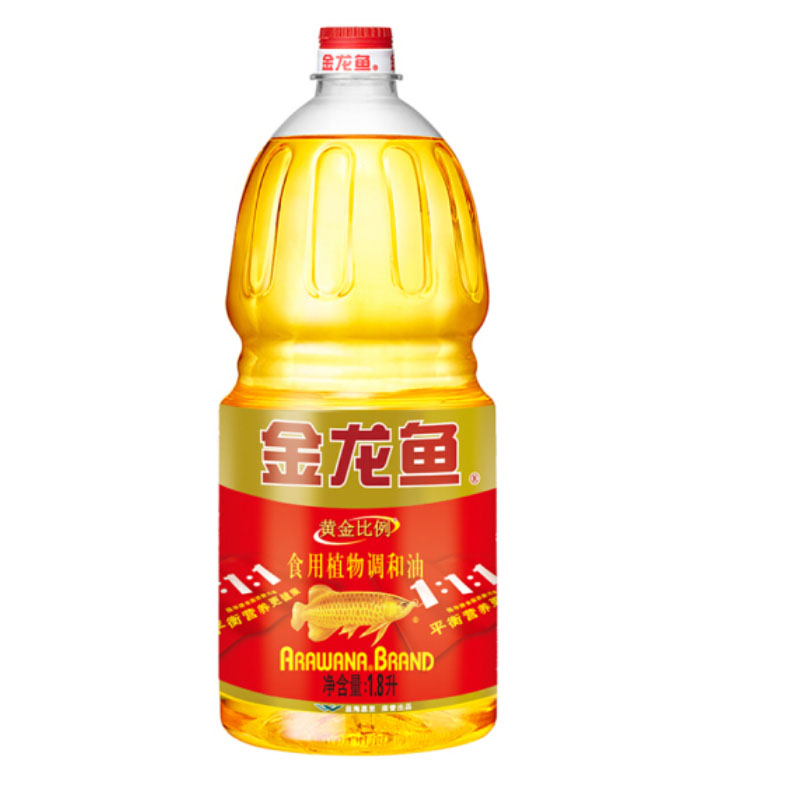 金龙鱼食用黄金比例食用调和油