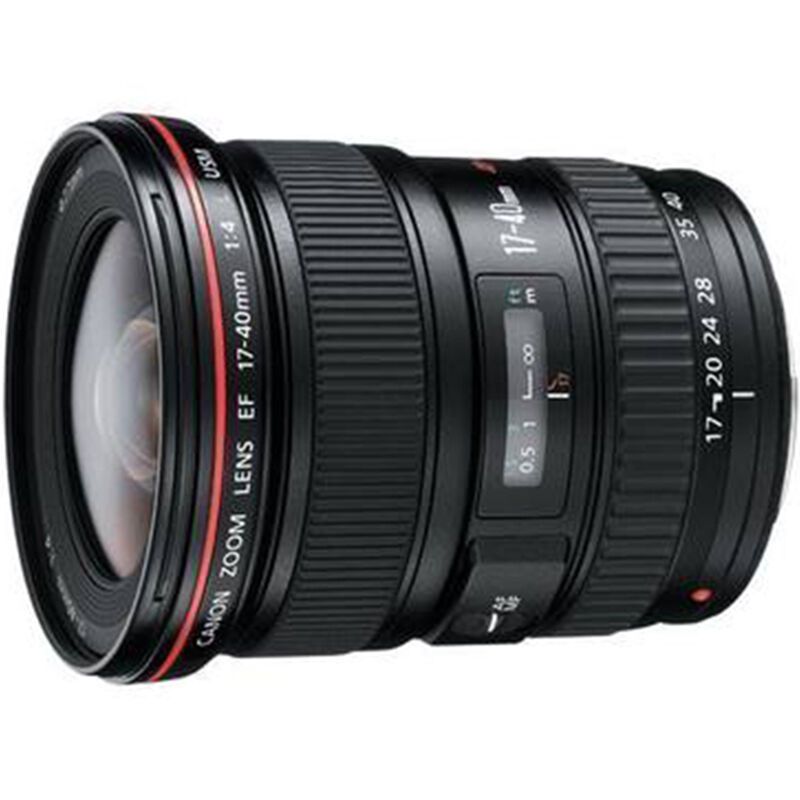 佳能(Canon) EF 17-40MM f/4L USM 广角红圈单反镜头