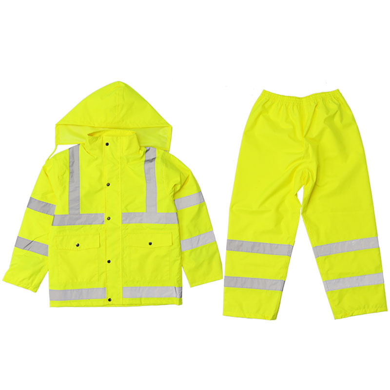 布伦希洪 牛津布 黄色 雨衣套装(S-XXL)AQL88203(单位:套)