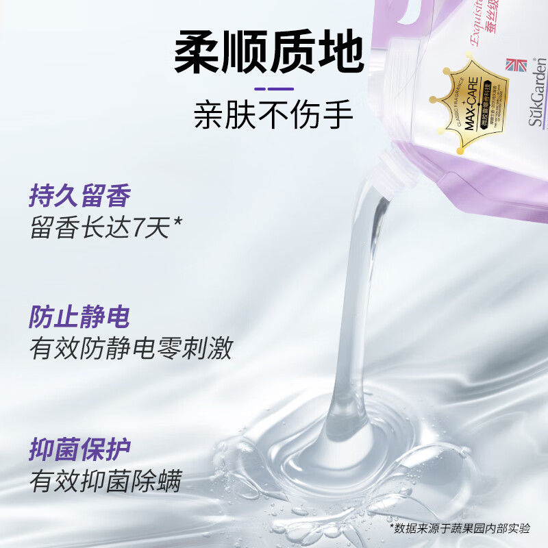 蔬果园1kg幸福香氛多效衣物柔顺剂 单位:袋高清大图