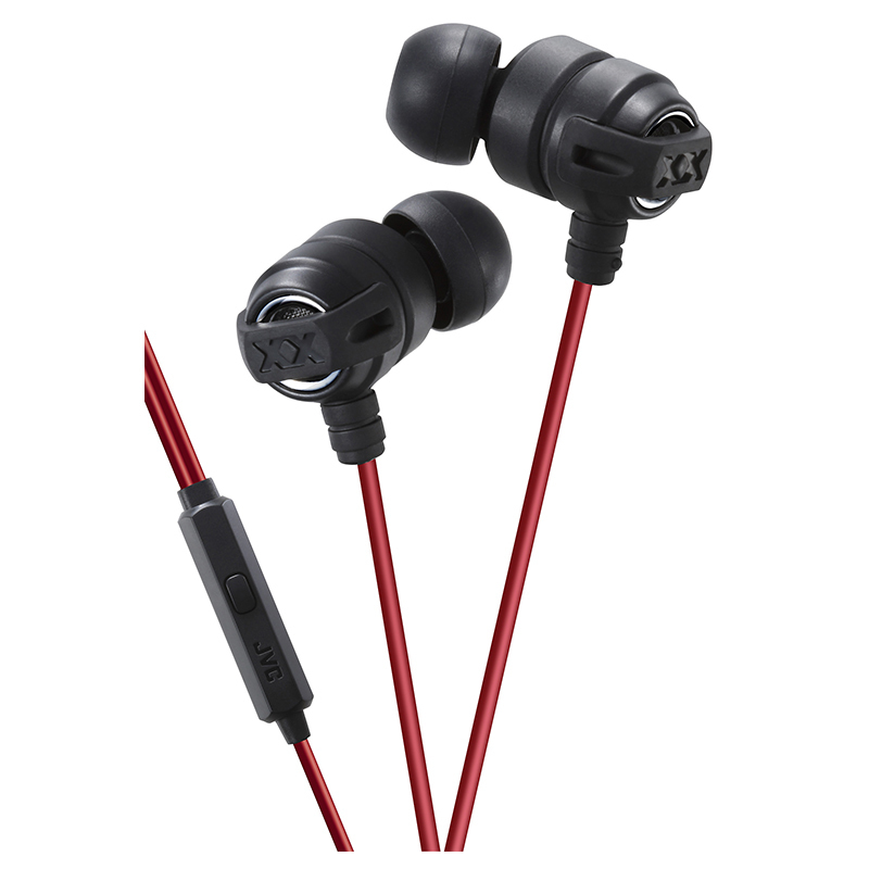 JVC/杰伟世 HA-FR301 手机线控语音 耳塞DJ重低音魔音入耳式耳机