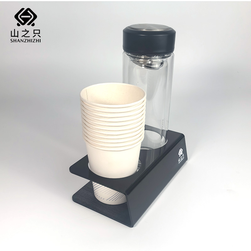 山之只 收纳架杯架 两孔防滑 个高清大图