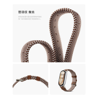 适用oppo手环2表带镂空牛仔oppoband2手表带新款智能运动二2代替换腕带3139B