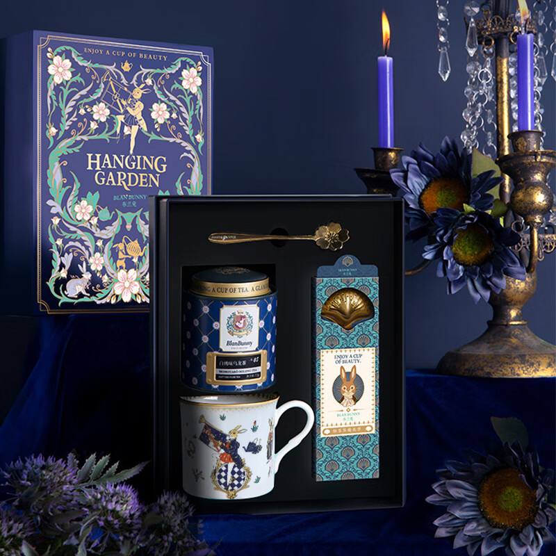 布兰兔白桃乌龙茶空中花园套盒 72g