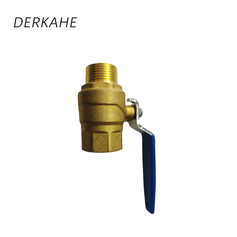 DERKAHE 全铜内外牙球阀 DN15 个高清大图