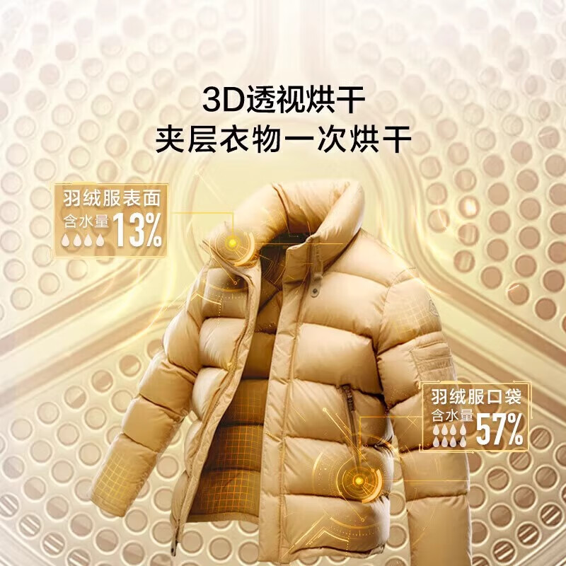 海尔(Haier) H9 YF10BLD86BCU1(洗干套机) 10公斤滚筒洗干集成机高清大图