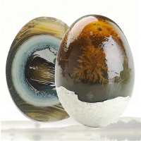 【中华特色】六安馆 牧鹅松花皮蛋溏心松花蛋大颗60-70g*20枚 散养麻鸭蛋河南阜阳特产1200g