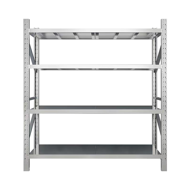 臻远 ZY-BXGHJ-30 不锈钢货架304材质四层仓储货架 300kg主架高清大图