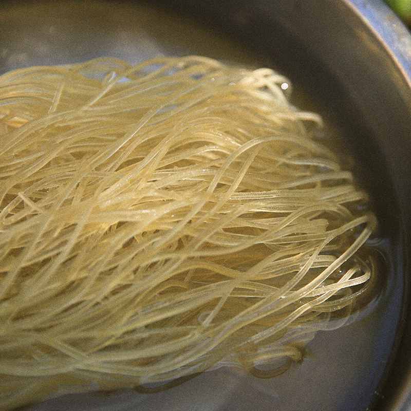 浔隐山 葛根粉丝 徽州野生葛根制 0脂细厥根蕨根粉凉拌葛根酸辣非土豆宽川粉丝粉条 250g/袋