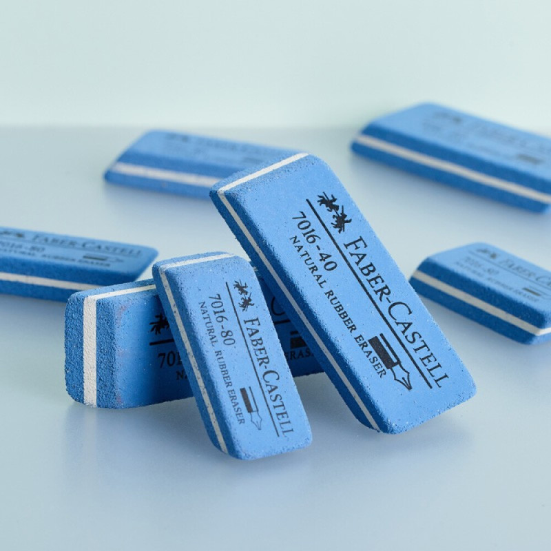 辉柏嘉（Faber-castell） 磨砂橡皮可擦圆珠笔擦中性笔钢笔水笔沙橡皮擦7016-40