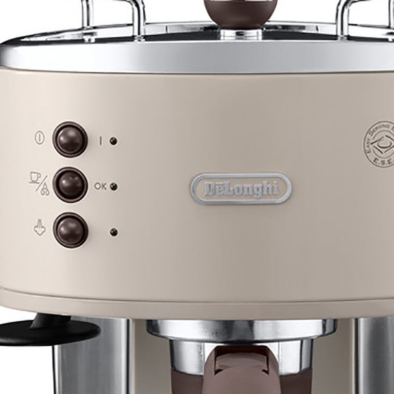德龙(DeLonghi) ECO310.VBG 咖啡机 半自动咖啡机 手磨咖啡机 家用煮咖啡机 商用咖啡机 意式咖啡机
