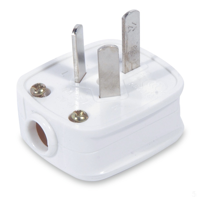 公牛 BULL GNT-10 单相三极可拆插头，10A 250V，GNT-10(包装数量 1个)高清大图