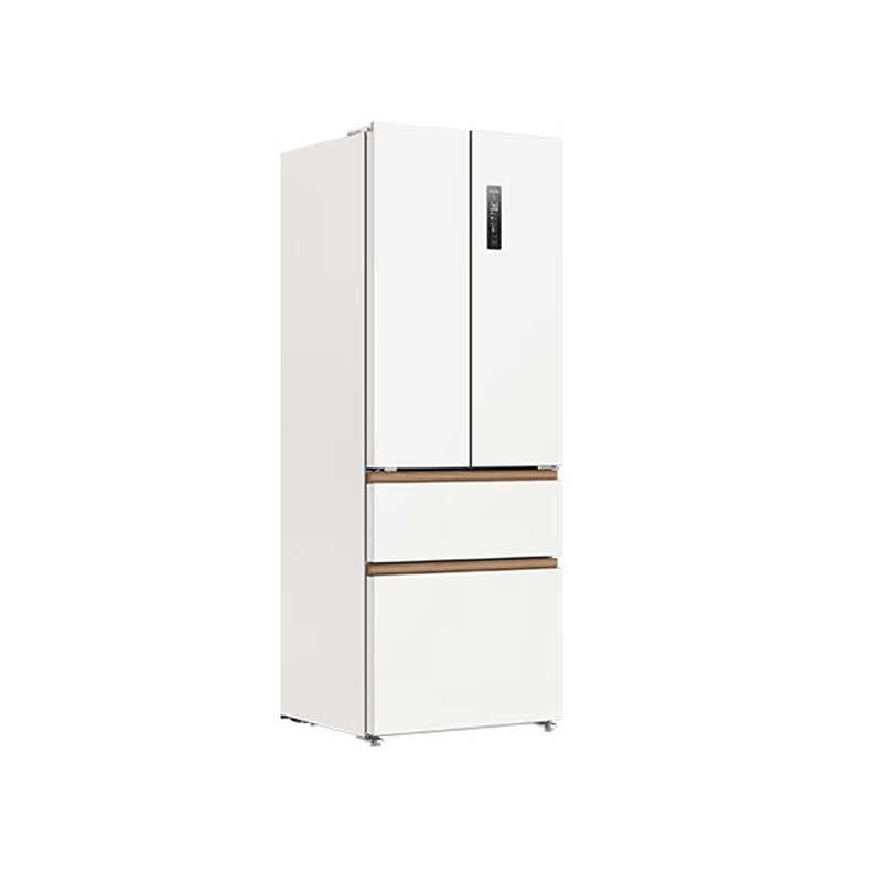 美菱小确杏 BCD-502WFPU9CZX 502L法式多门冰箱双系统70cm宽极窄零平嵌入式大容量一级能效高清大图