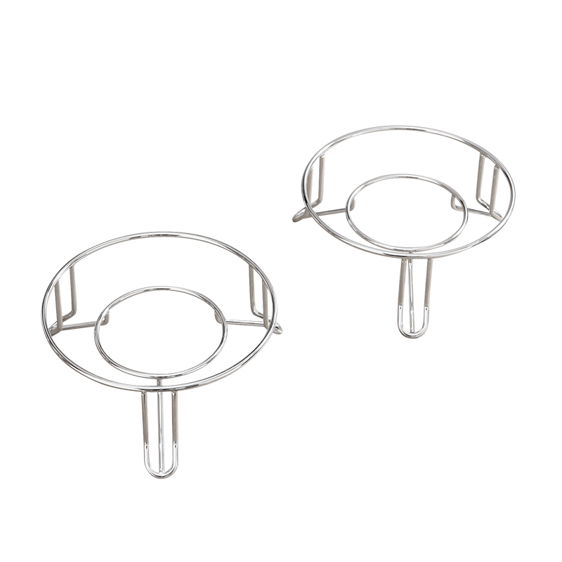 欧润哲 锅架 2只装三脚款 家用煲锅置物架 汤锅炒锅收纳架隔热垫防烫厨房托架其他家庭整理用具