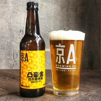 京A凸豪金比尔森精酿啤酒330ml*12瓶