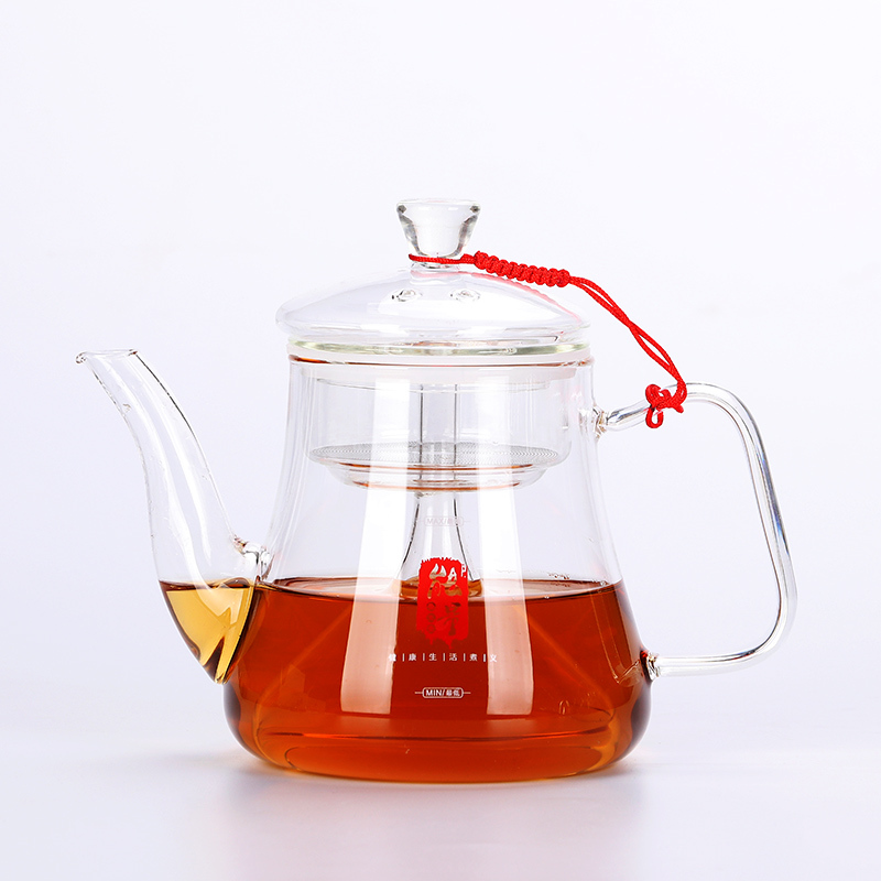 尚帝(shangdi)全玻璃蒸茶壶蒸汽普洱养生茶具煮茶器耐高温 玻璃蒸茶养生壶