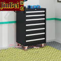 锦北汽修工具车移动工具柜多功能工具箱 旗舰【黑色】七抽工具车