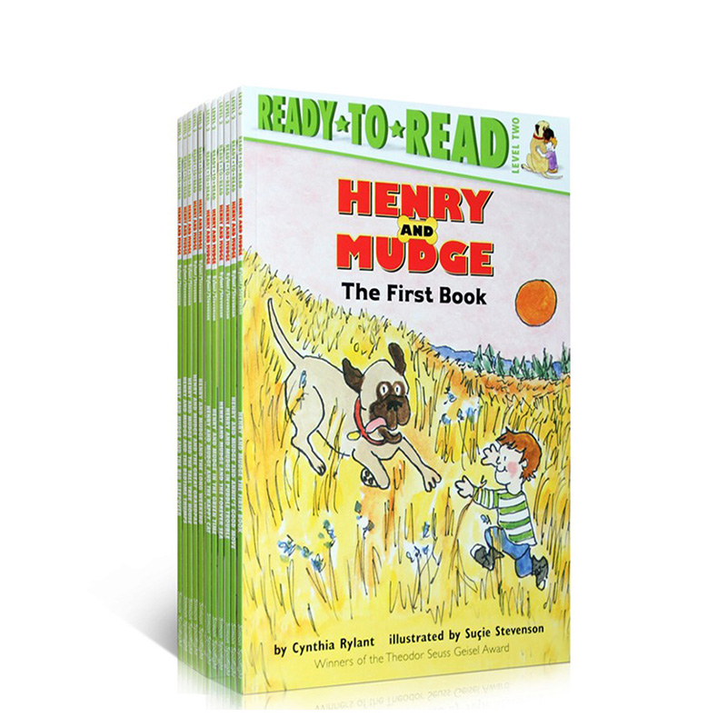 [正版]汪培珽第二阶段 Henry and Mudge 亨利和玛吉12本 英文原版绘本 ready to read 英语高清大图