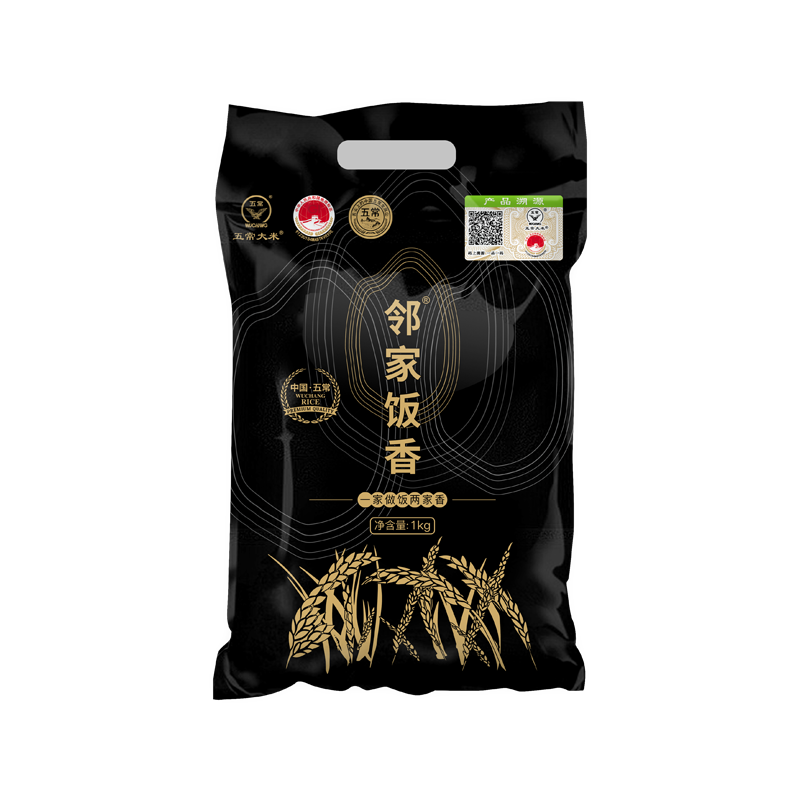 邻家饭香五常大米 稻花香2号 1kg/袋 龙凤山核心产区 LJFX31