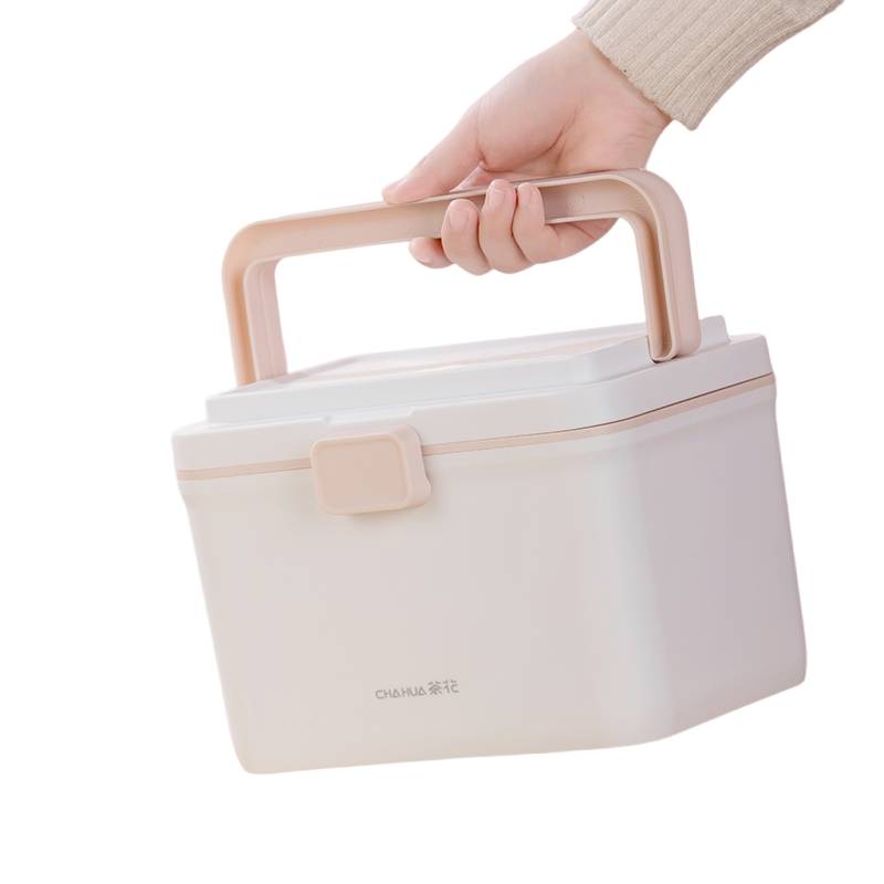 茶花 利佳手提药箱 22*18.2*15.9 cm/个高清大图