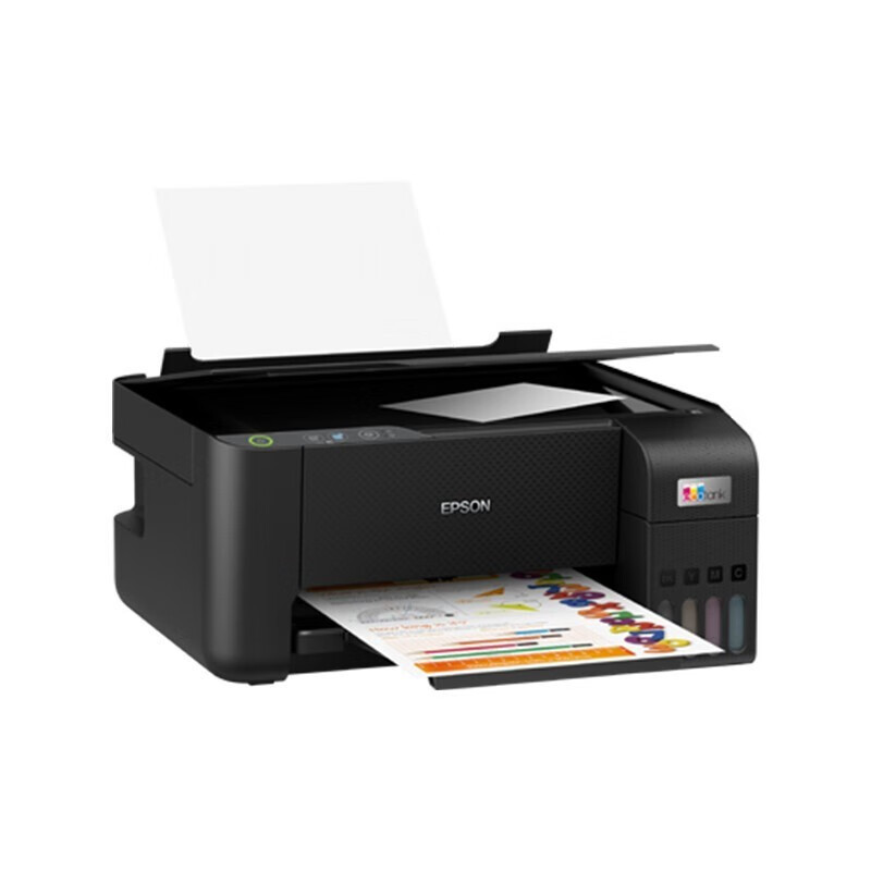 爱普生(EPSON) 喷墨彩色打印机 家用办公打印机 墨仓式一体复印扫描照片相片打印 L3218