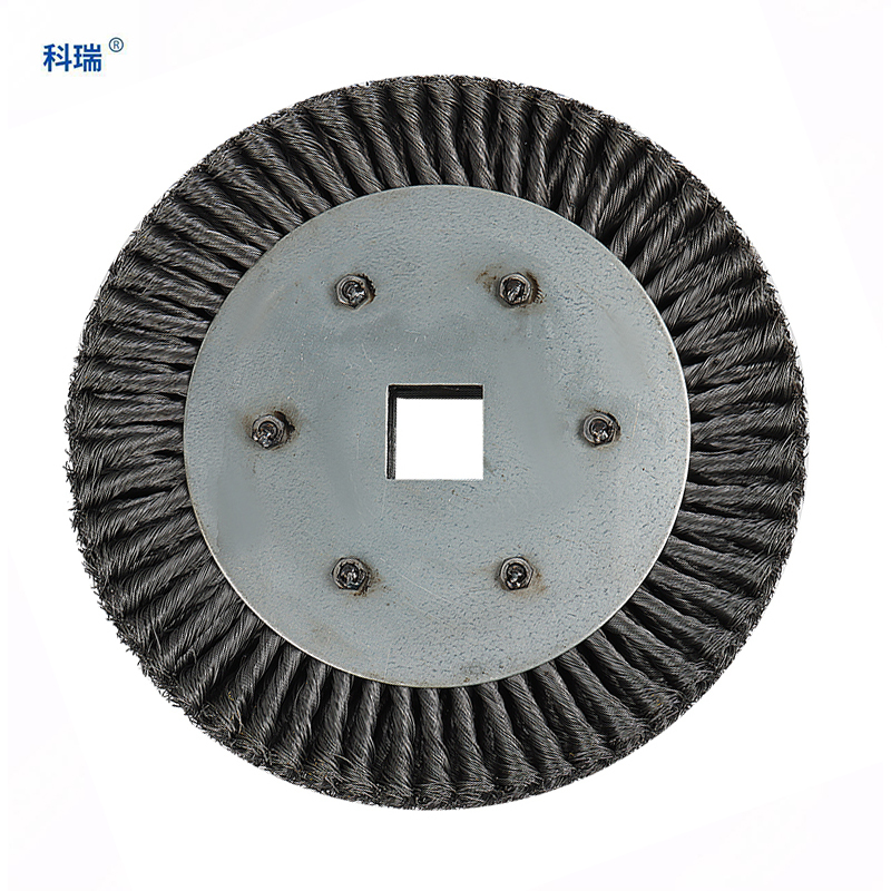 科瑞扭丝轮刷Φ305x57x65(42x42)mm 只高清大图