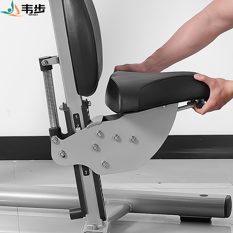 韦步FWM08商用坐式上斜推胸训练架挂片式卓越免维护系列力量器械高清大图