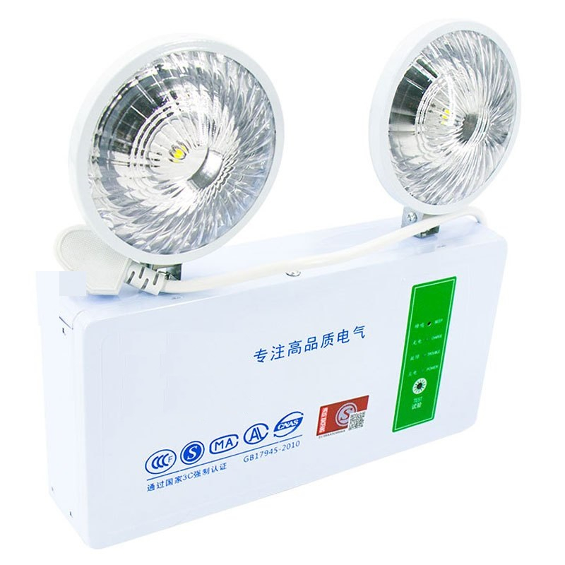 消防应急灯 led双头应急灯 消防应急照明灯 应急壁灯 标准款 白色 SNll-85 台/每