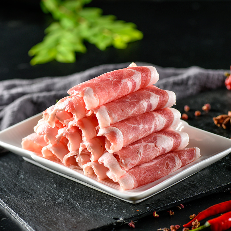 大庄园锡林郭勒盟草原羔羊肉卷300g*2袋加锡林郭勒盟草原羔羊脆口肉卷300g*2袋