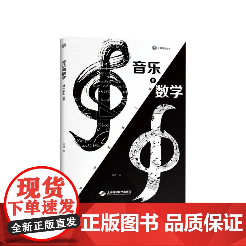 音乐和数学:谜一般的关系(砺智石丛书) 音乐数学关系研究自然科学普及丛书 上海科学技术出版社高清大图