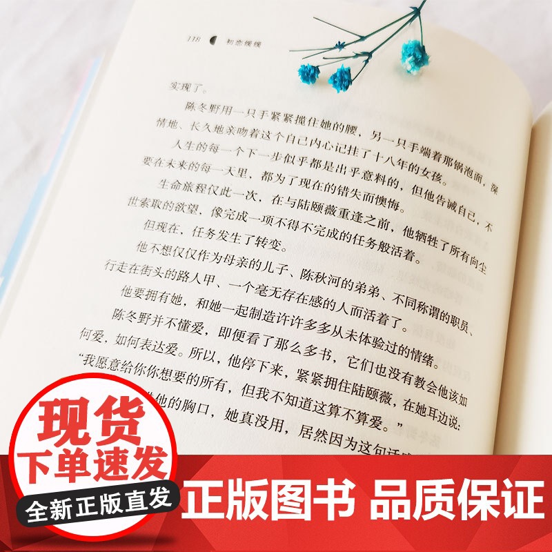 [央视网]初恋缓缓 知性率真大学女教师和清冷理智盐系男的爱情故事 都市爱情治愈青春文学言情小说 TJ高清大图