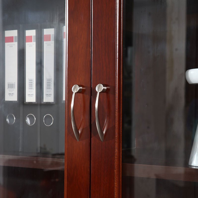 大嘉 三门实木文件柜1.2m*2.0m*0.4m高清大图