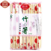 唐宗筷 竹质筷子 野营家用快餐一次性卫生筷子独立包装筷子100双 C6250
