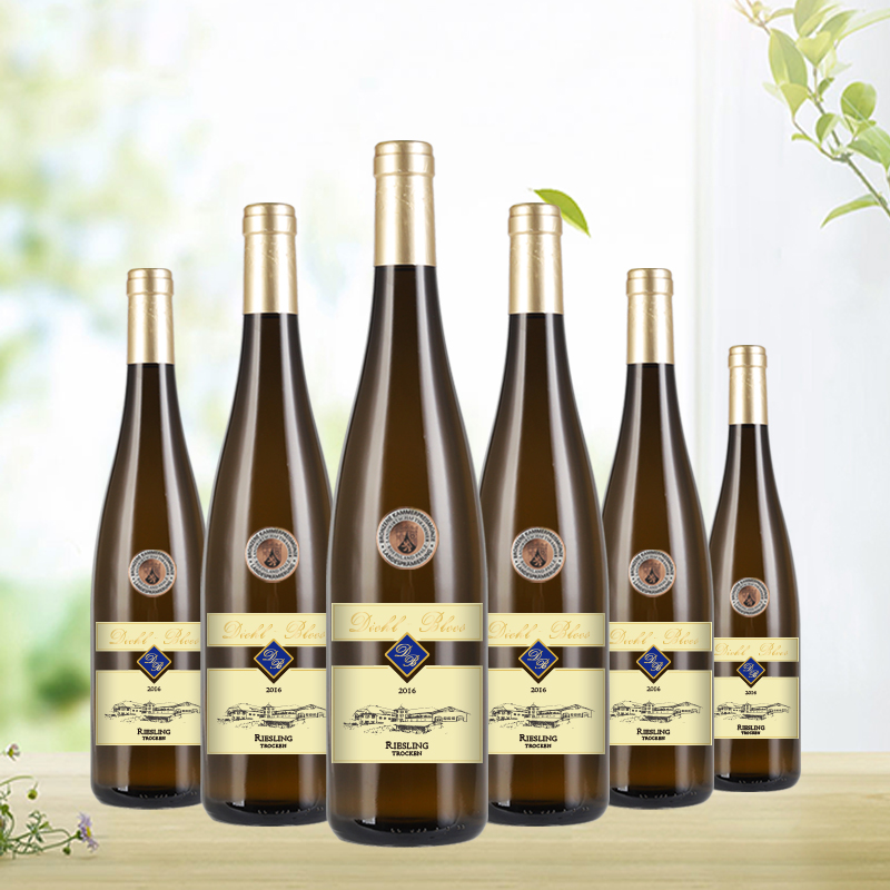 德国原瓶进口帝博利(DIEHL BLEES)葡萄酒莱茵黑森雷司令干白葡萄酒750ml*6 整箱装高清大图