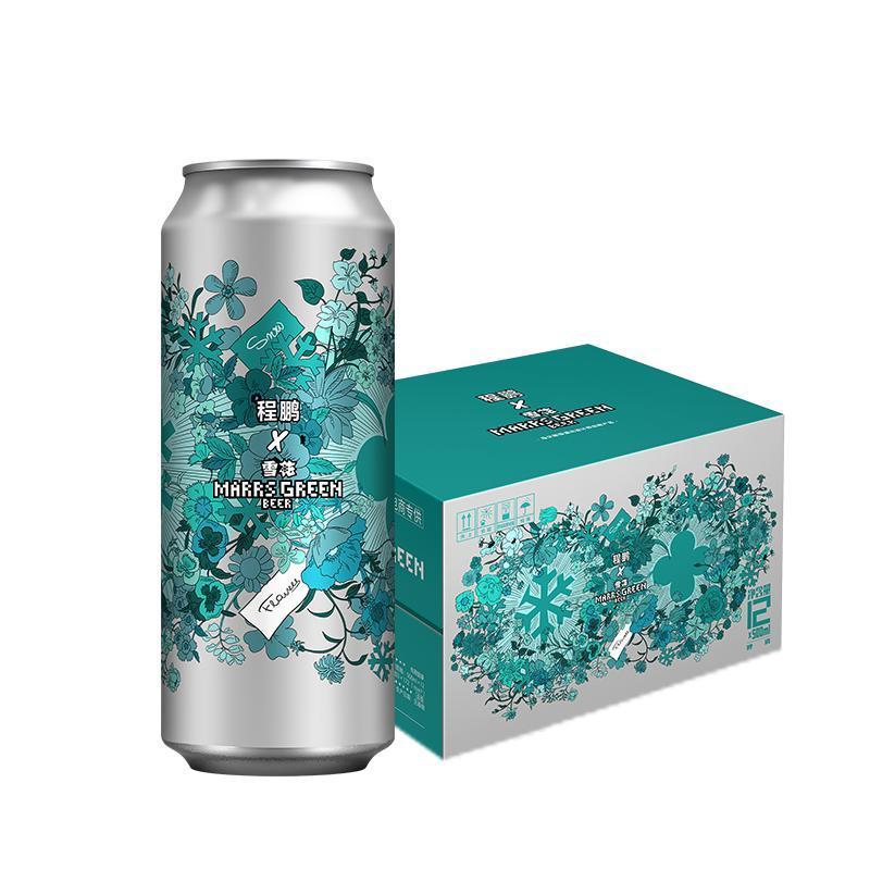 雪花勇闯天涯马尔斯绿拉罐500ml12罐装件