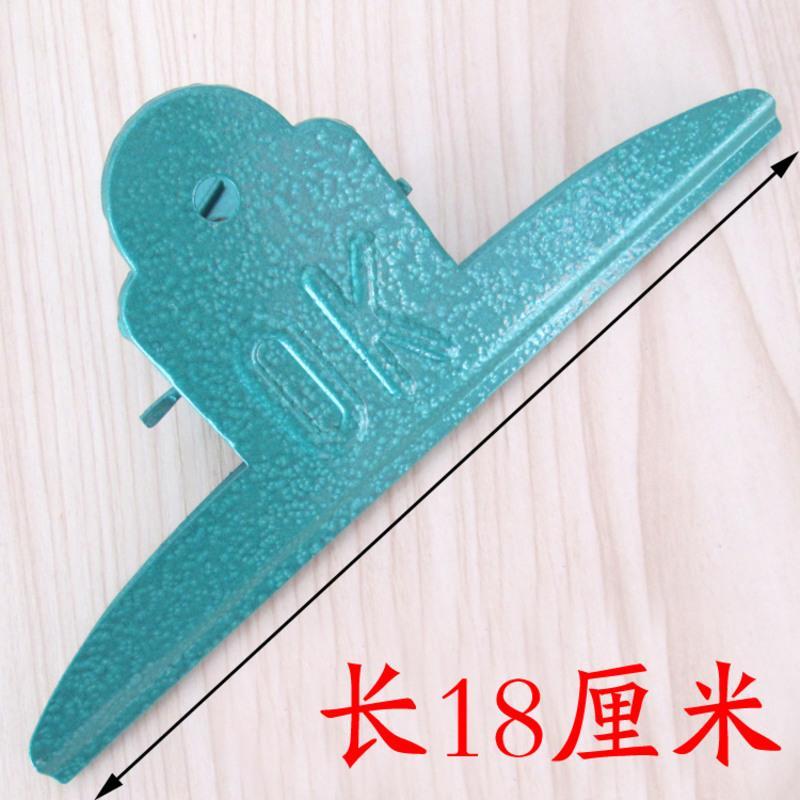 18Cm绿漆夹[10个装]不锈钢夹子长尾夹铁夹子大号金属票据票夹 [4个]