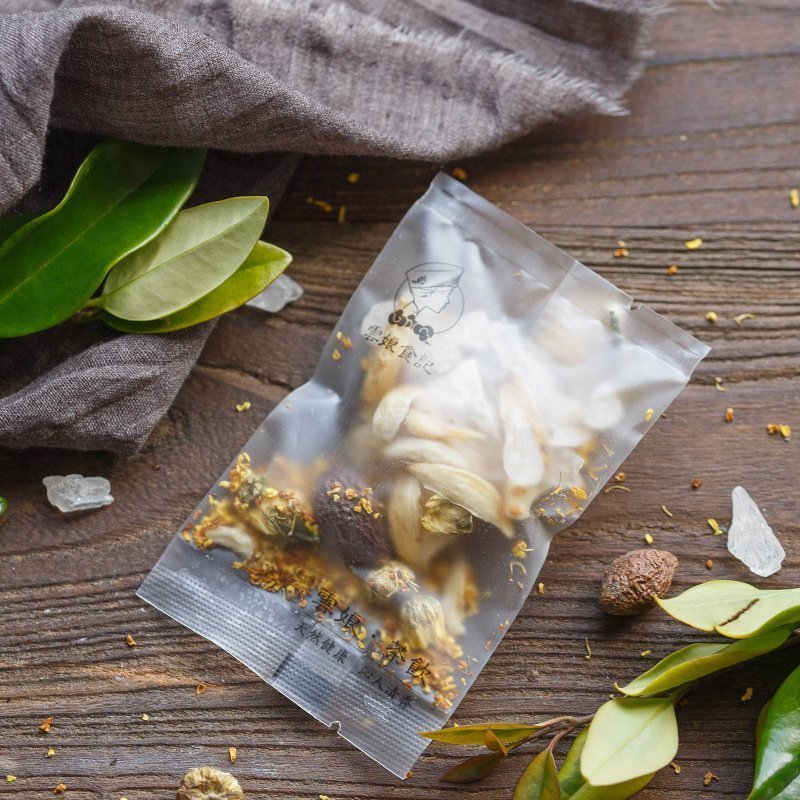 胖大海佛手茶 清嗓茶 润喉茶 桂花百合菊花清热 组合花草茶 一袋装