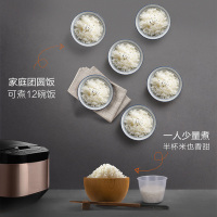 苏泊尔(SUPOR)电饭煲电饭锅5L大容量智能预约 金属机身不粘内胆