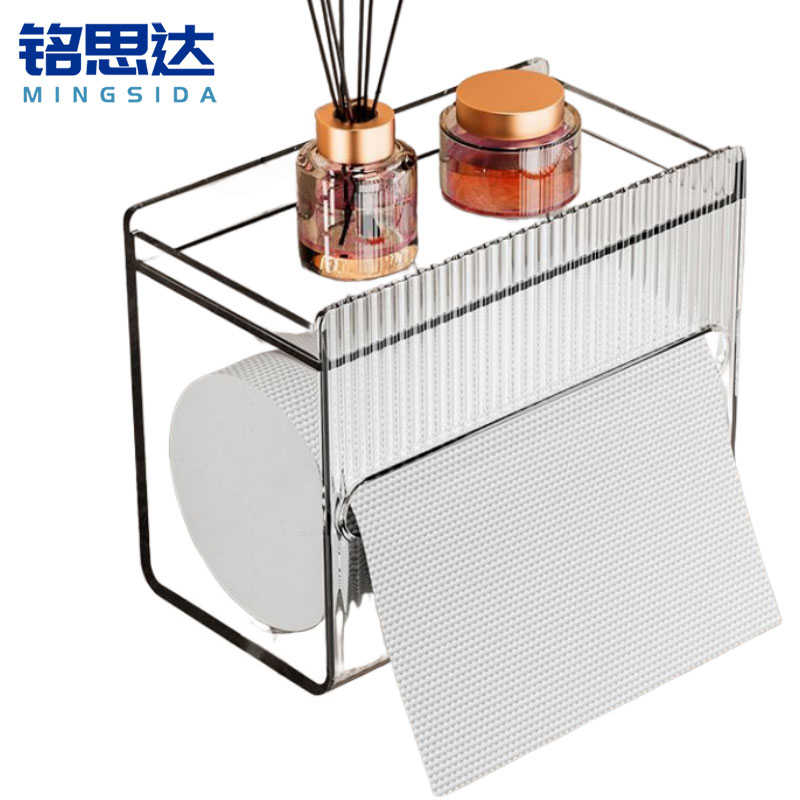 铭思达纸巾盒透明个高清大图