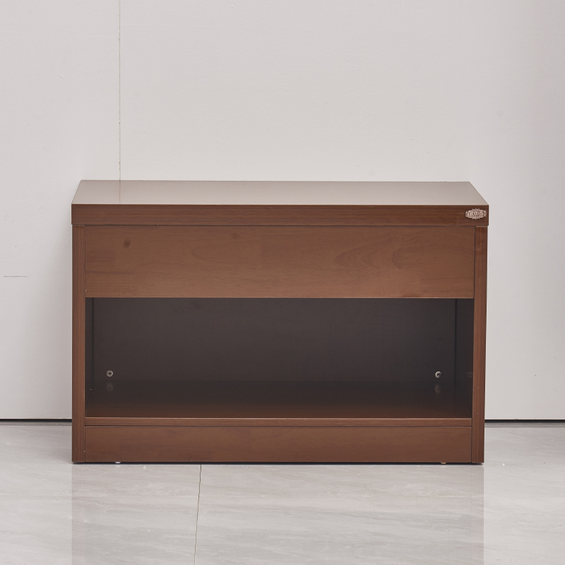 广亿隆木质鞋柜宿舍多功能行李柜矮柜定制储物柜80*55*68cm