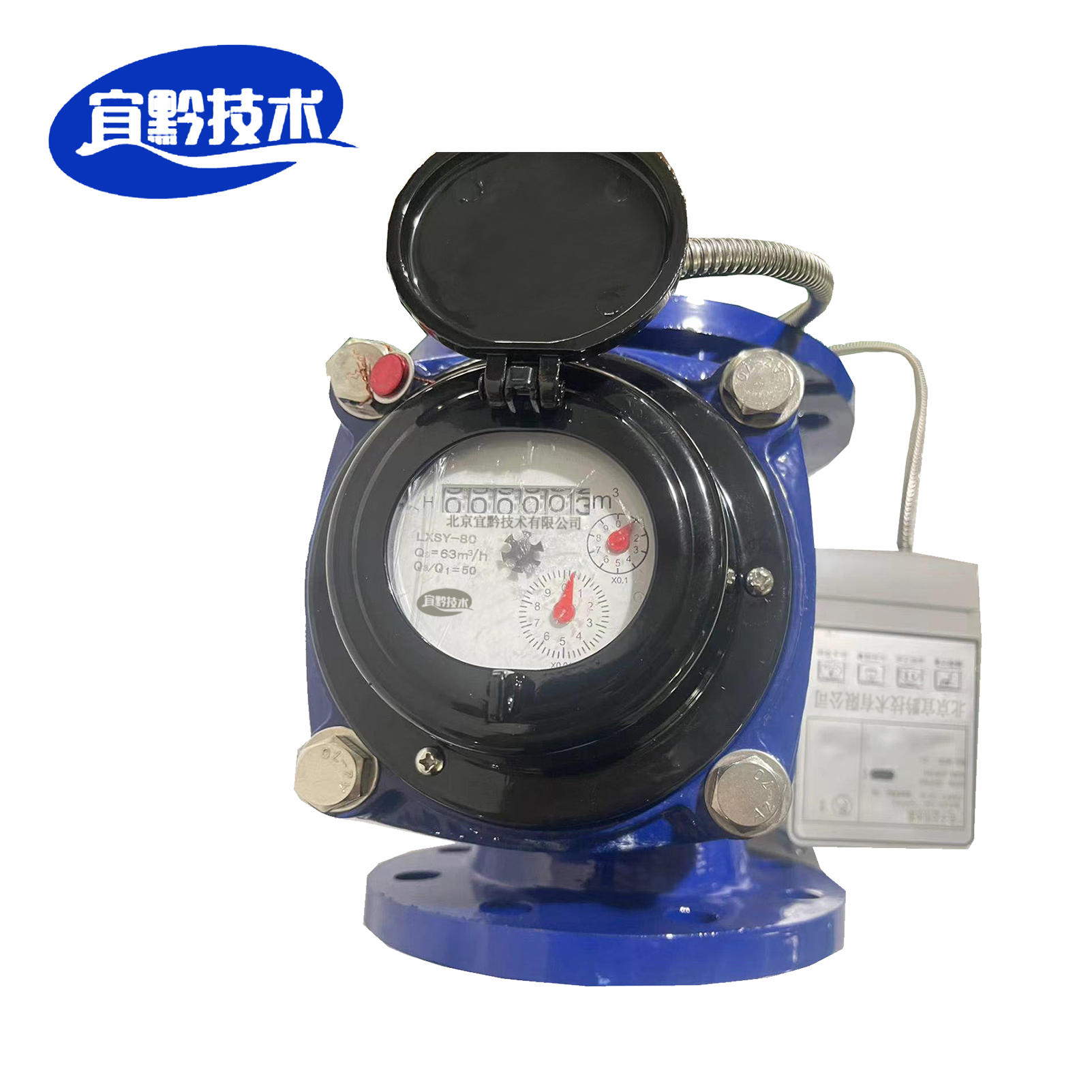 宜黔技术 电子远传水表(LXSY-80 )高清大图