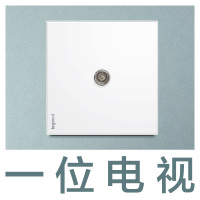 罗格朗开关插座面板逸远素月白5五孔二三插带开关空调usb家用电源