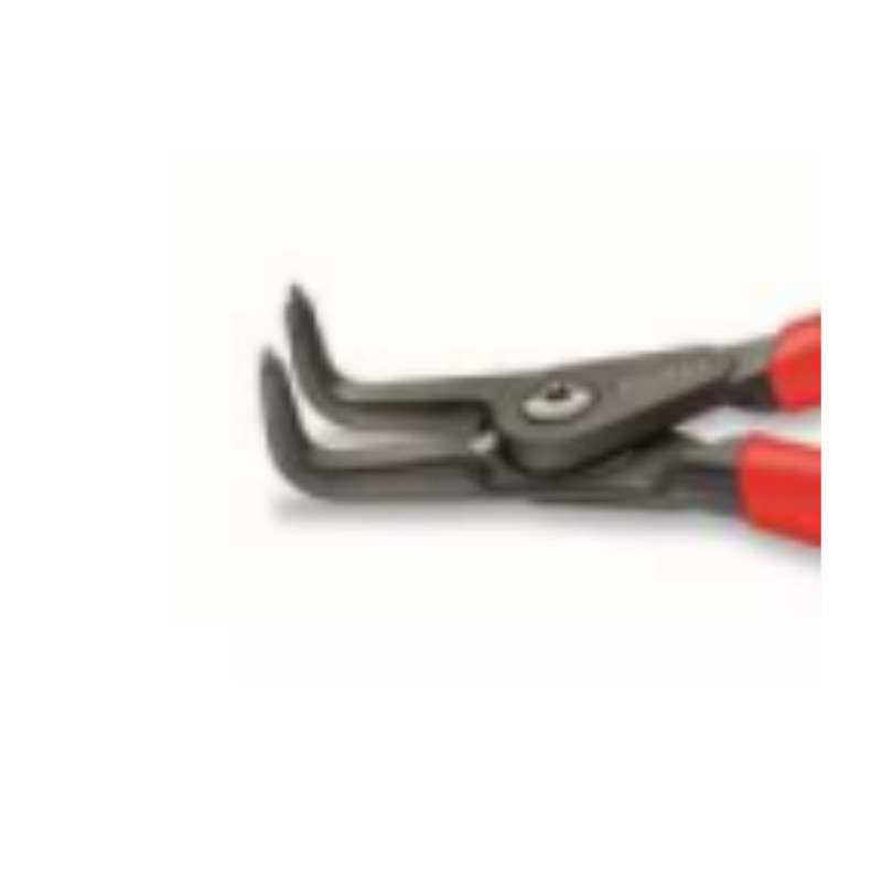 凯尼派克 KNIPEX 49 21 A21精密外卡簧钳(弯嘴,灰色,磷酸盐处理,防滑塑料套柄)19-60mm