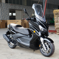 风感觉摩托车踏板车T8T10电喷150cc巡洋舰大街跑趴赛助力燃油机车可上牌