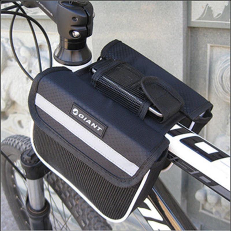 捷安特giant自行车包马鞍包山地公路车前包上管包单车配件梁包黑色