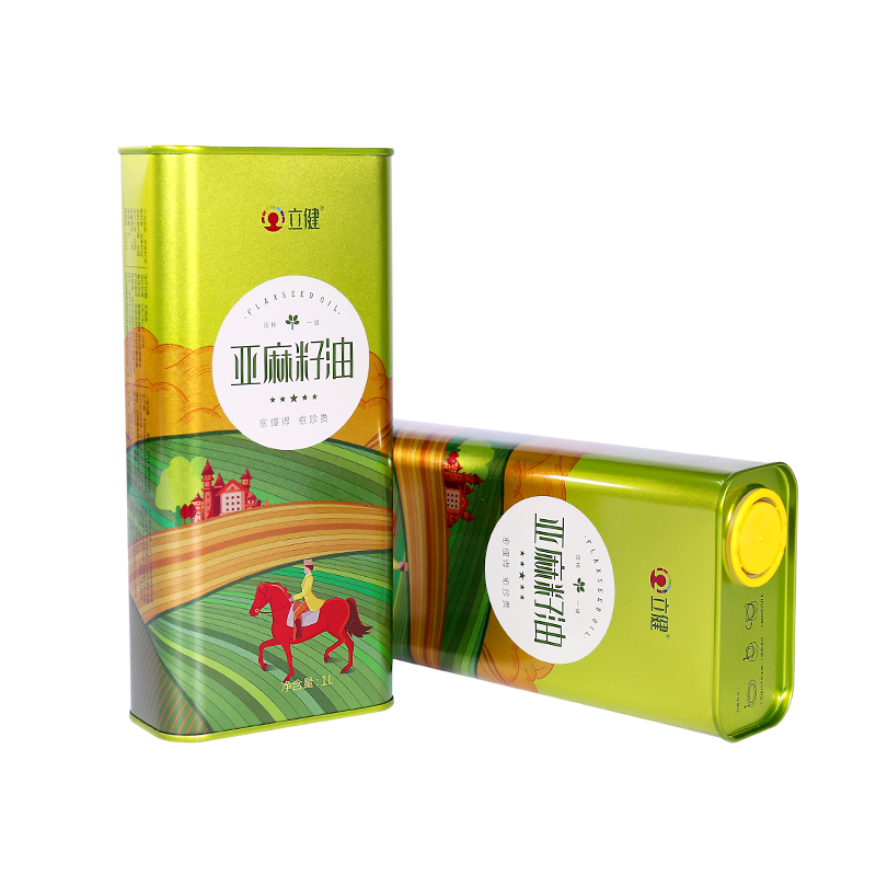 立健 亚麻籽油 宝宝孕妇适用 月子油 胡麻油 1L
